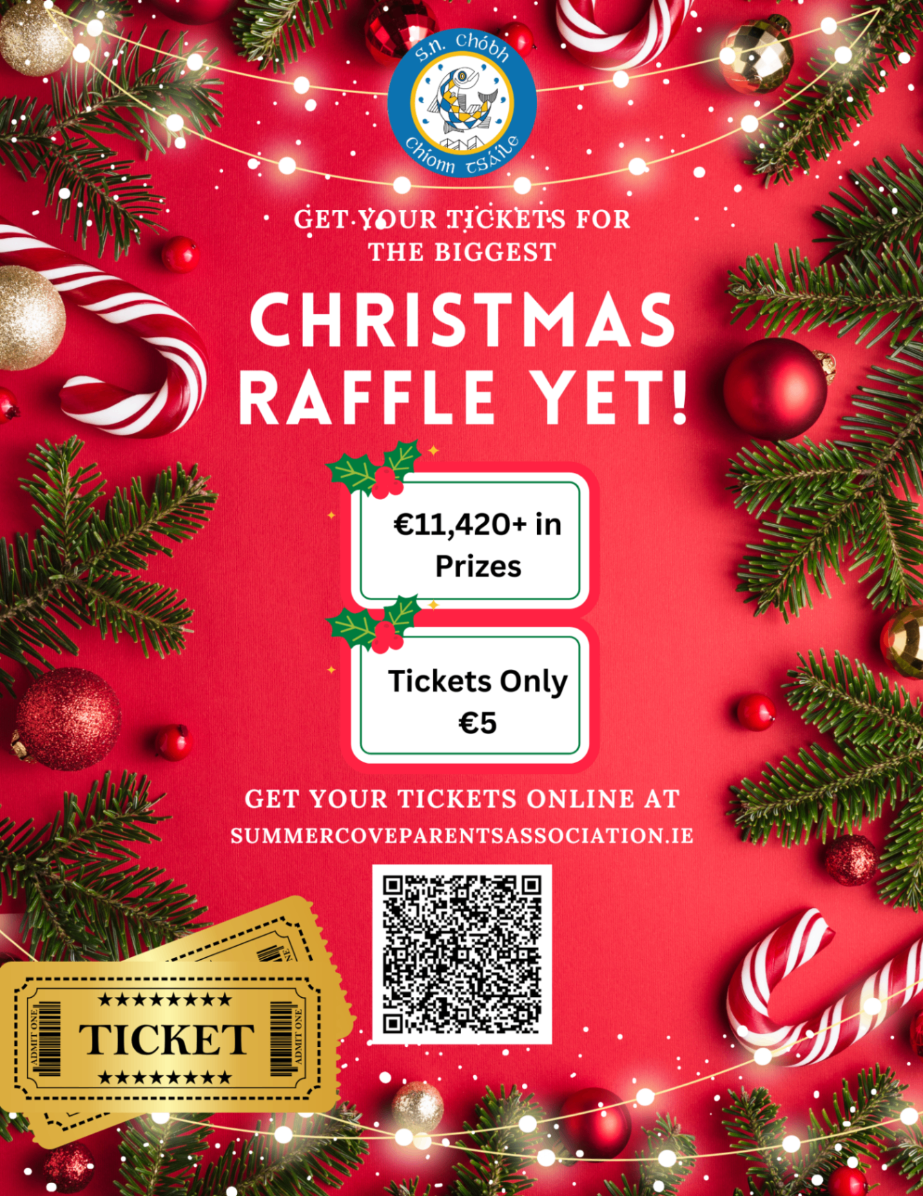 S.n. Chóbh Christmas Raffle 2025 | Support Our School
